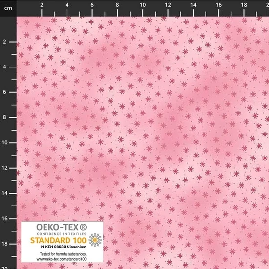 4513-511 Quilters Basic Twist PINK Stars 4513-511